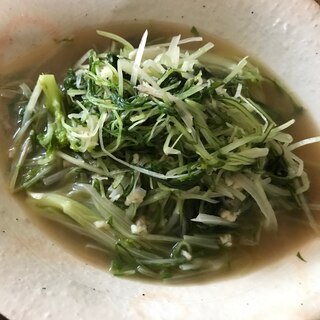 ＊水菜の炒めもの＊